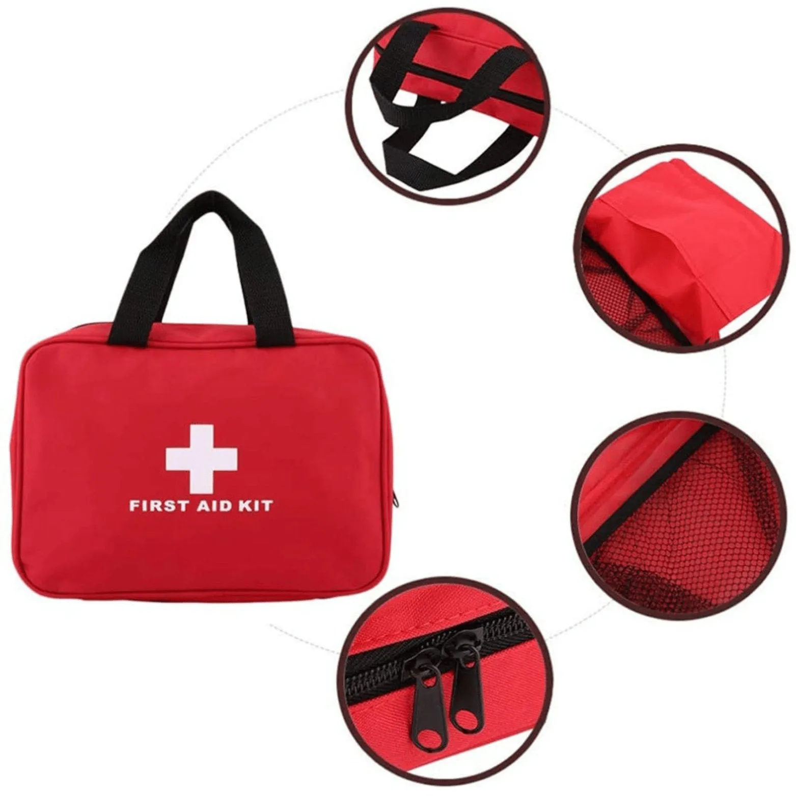 🚑 184pcs First Aid Kit - Portable & Comprehensive Emergency Medical Supplies 🌟