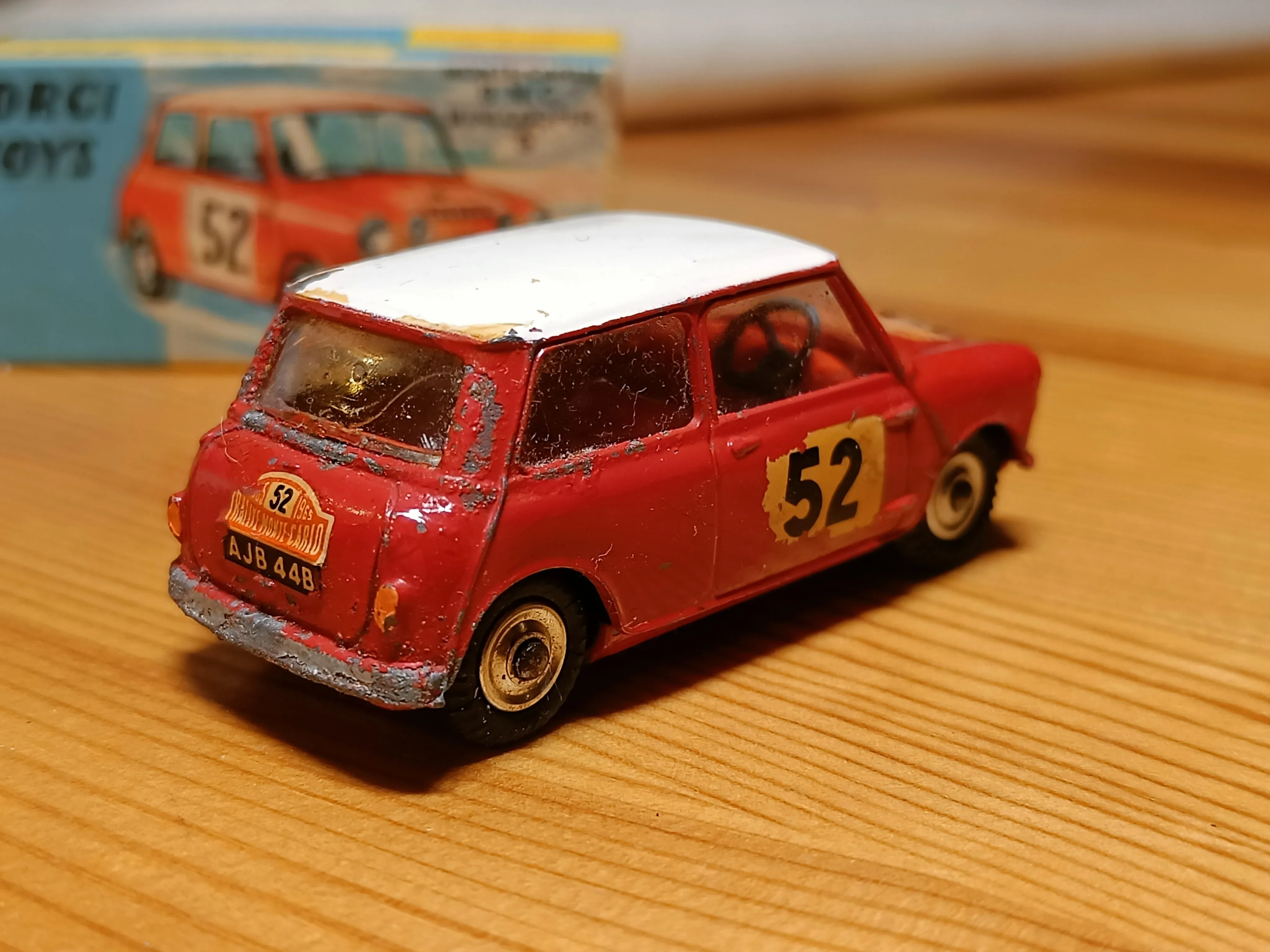 321 BMC Mini-Cooper S 1965 Monte Carlo edition *with original box*