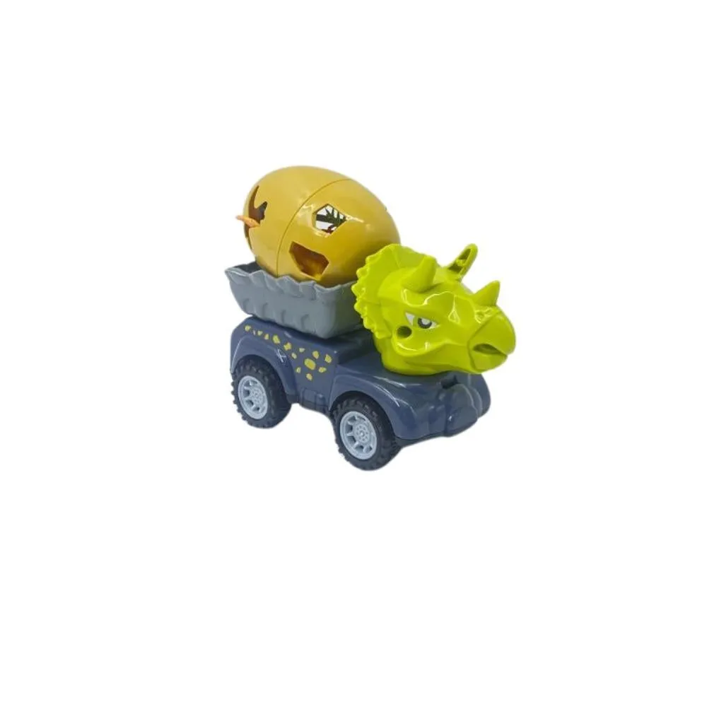 4 Pack -Little Dinosaur Egg Car Series