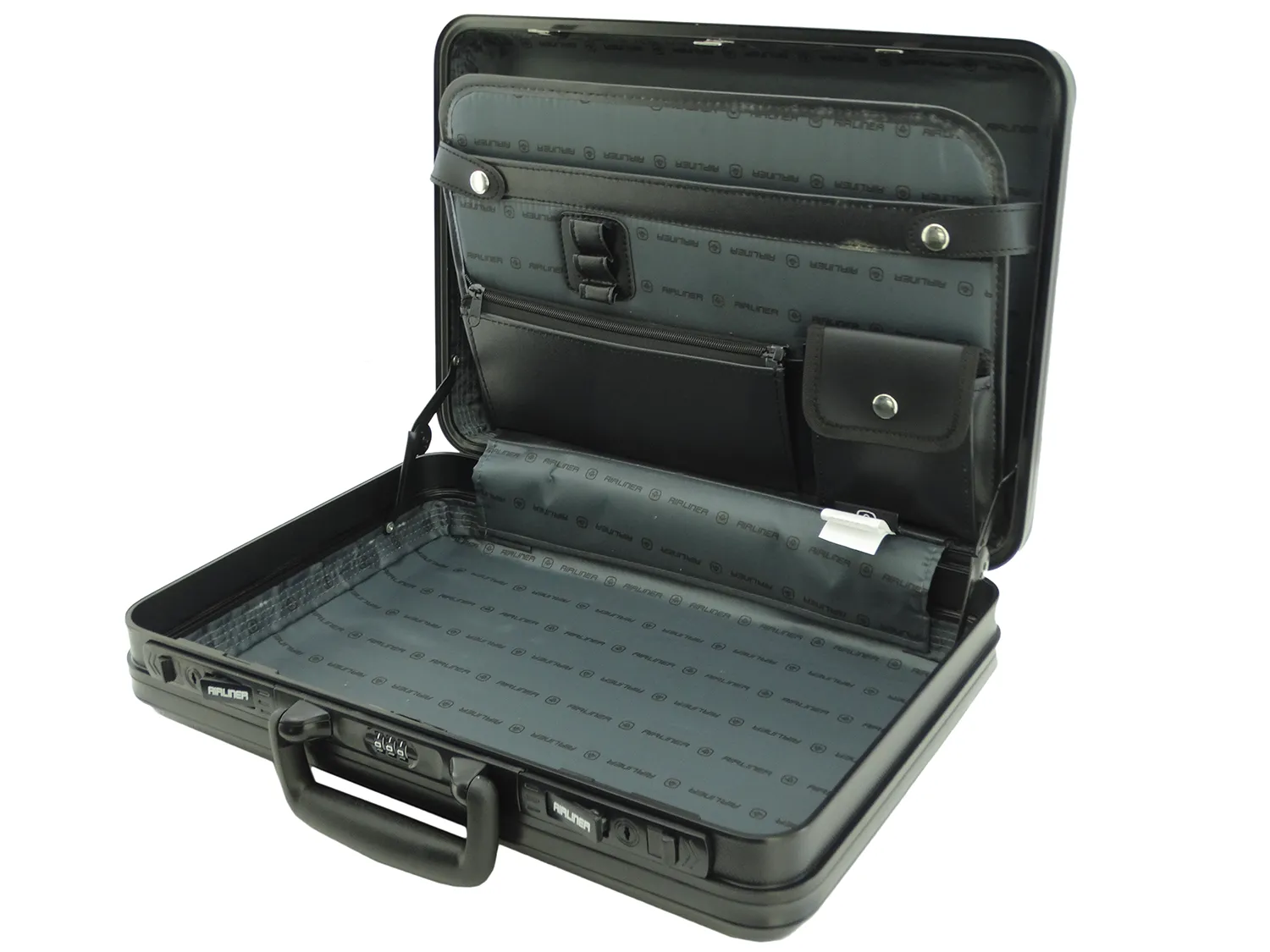 667281, Airliner - 17" ABS Briefcase (Sml)