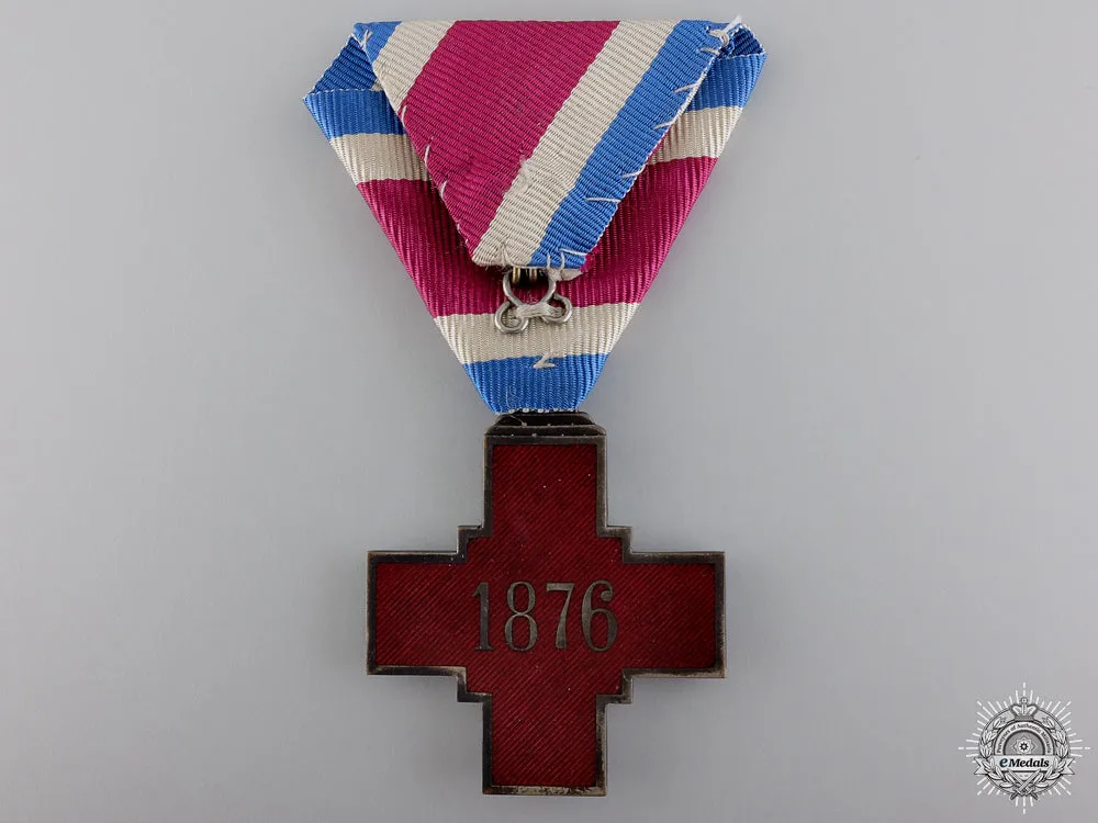 A 1876 Serbian Red Cross Decoration