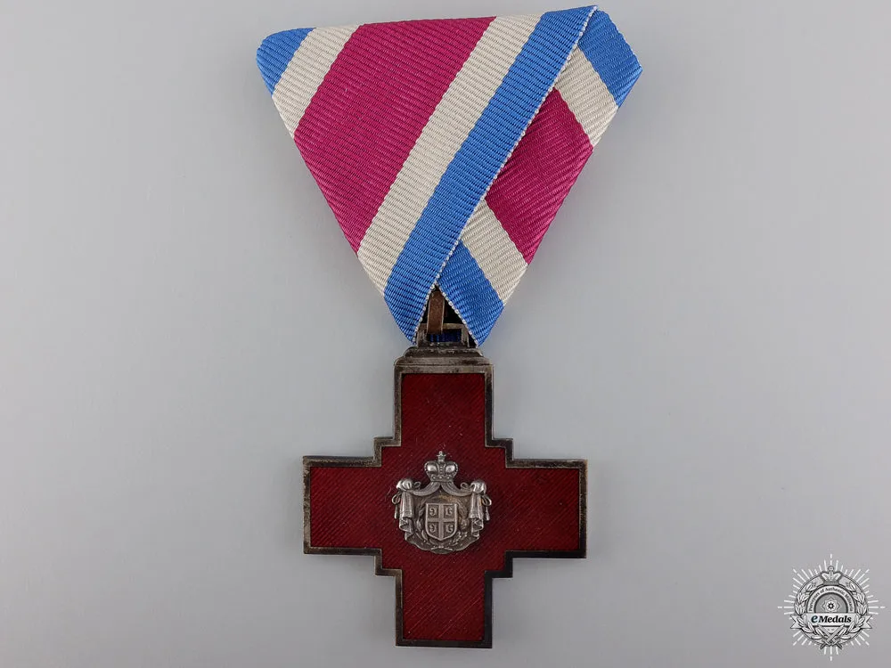 A 1876 Serbian Red Cross Decoration