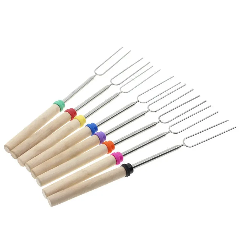 Adjustable BBQ Fork Skewer