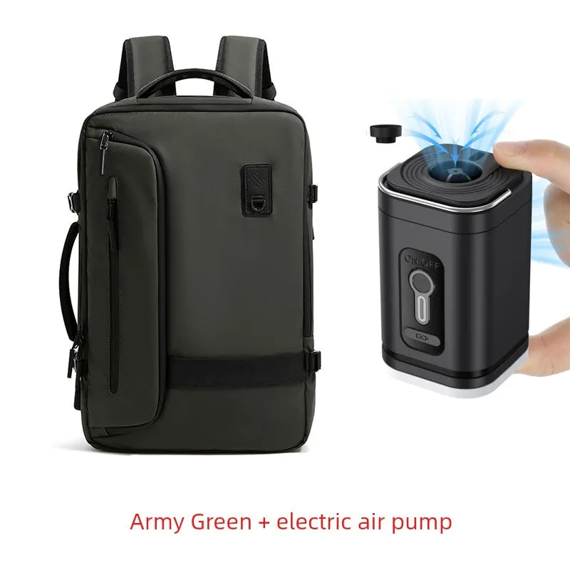 Airback Expanded External USB Vacuum Compression Backpack