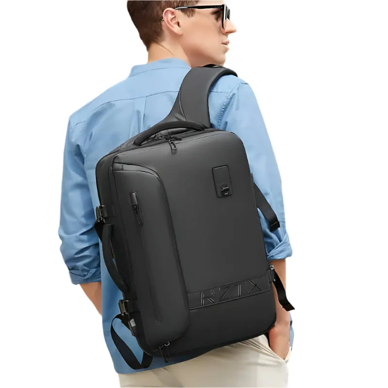 Airback Expanded External USB Vacuum Compression Backpack