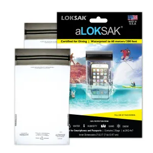 aLOKSAK Element Proof Bag 4" X 7" (2 Pack)