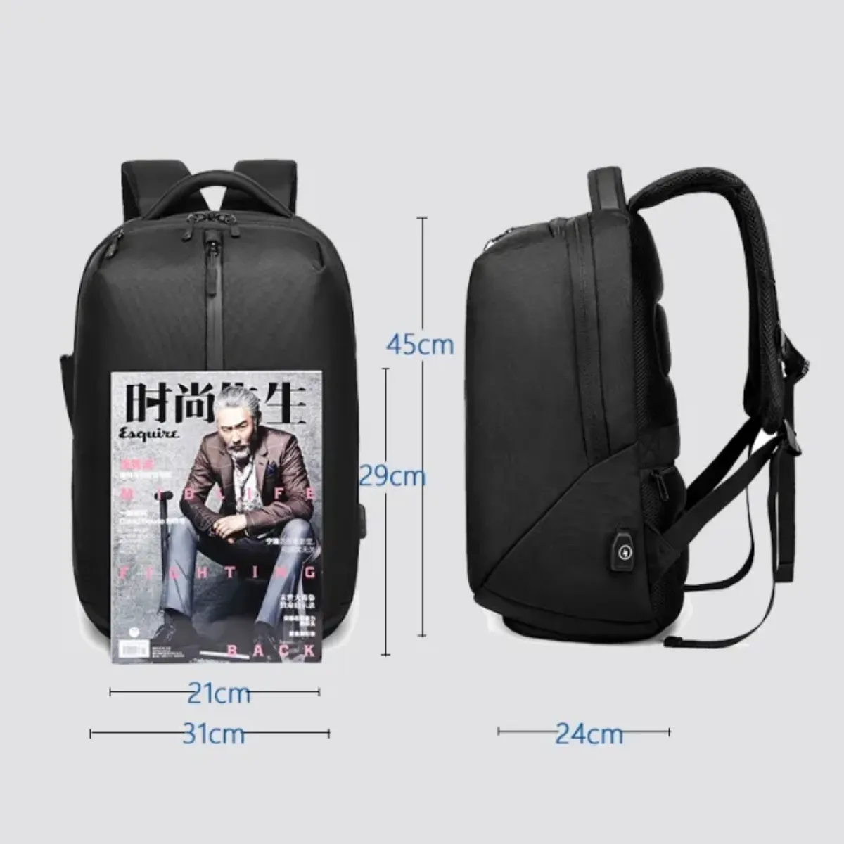 Alpine Ozuko 9080 Anti Theft Backpack