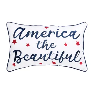 America The Beautiful Pillow