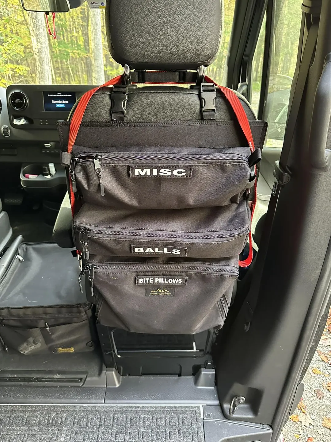 Arches Overlander 1 Seat Organizer