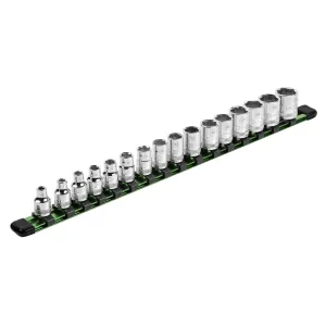 ARES 60047 - 3/8" Drive Green Aluminum Socket Rail