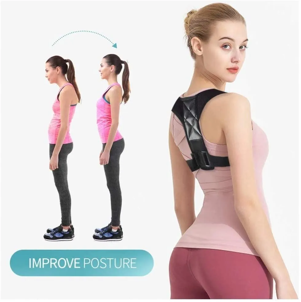 Back, Neck, and Shoulder Support Belt - Posture Corrector