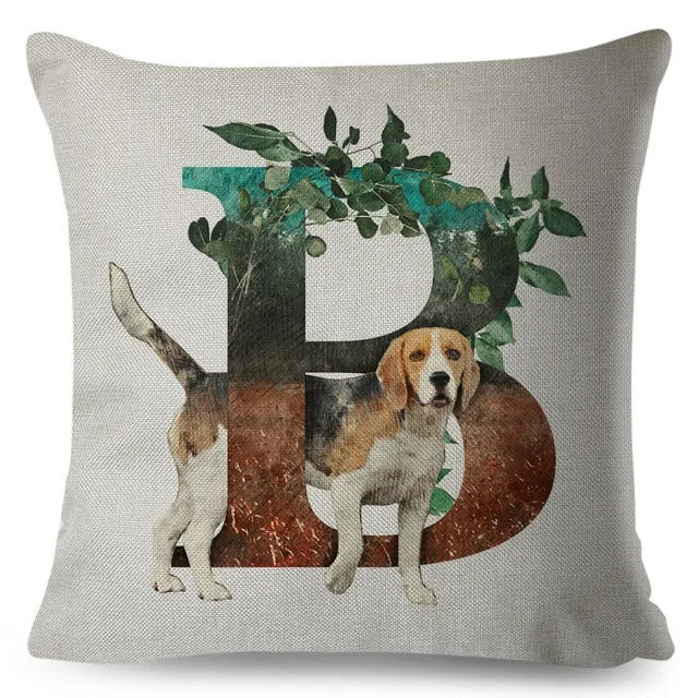 Beautiful Alphabet Pillow Animals