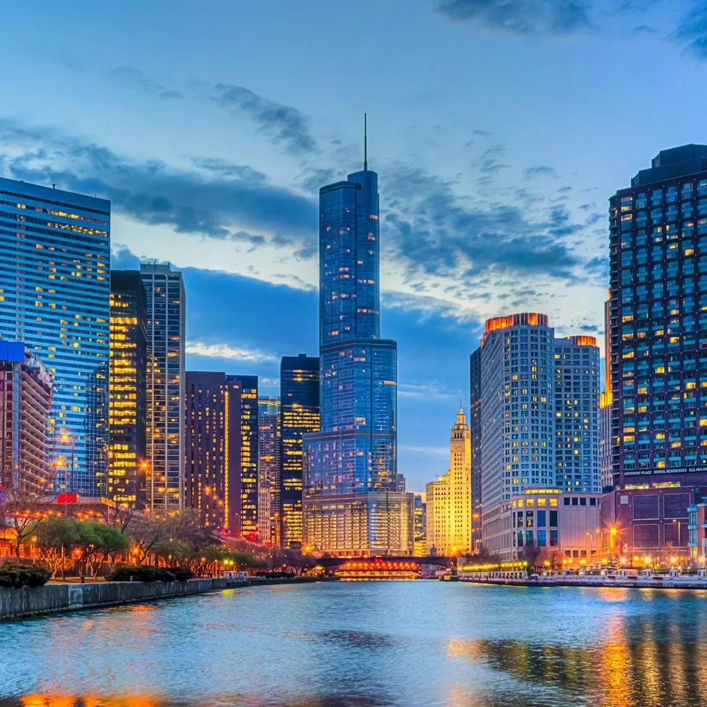 Beautiful Chicago Skyline