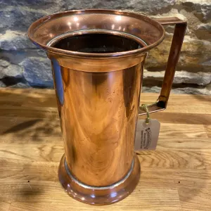 Beautiful French copper Tankard