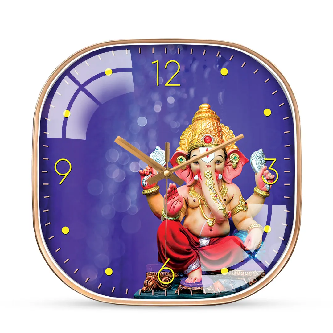 Beautiful ganesha wall clock