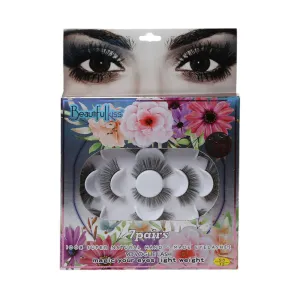 BEAUTIFUL KISS EYELASH 9D 7PAIR IR E-7622