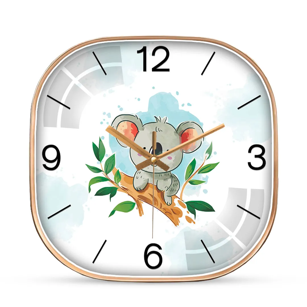 Beautiful koala wall clock