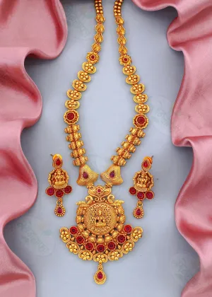 BEAUTIFUL LAXMI RAJWADI NECKLACE