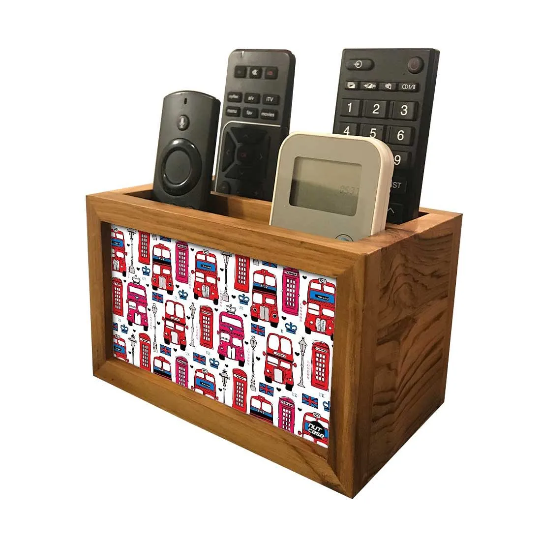 Beautiful Remote Control Holder Organizer For TV / AC Remotes -  London Travel