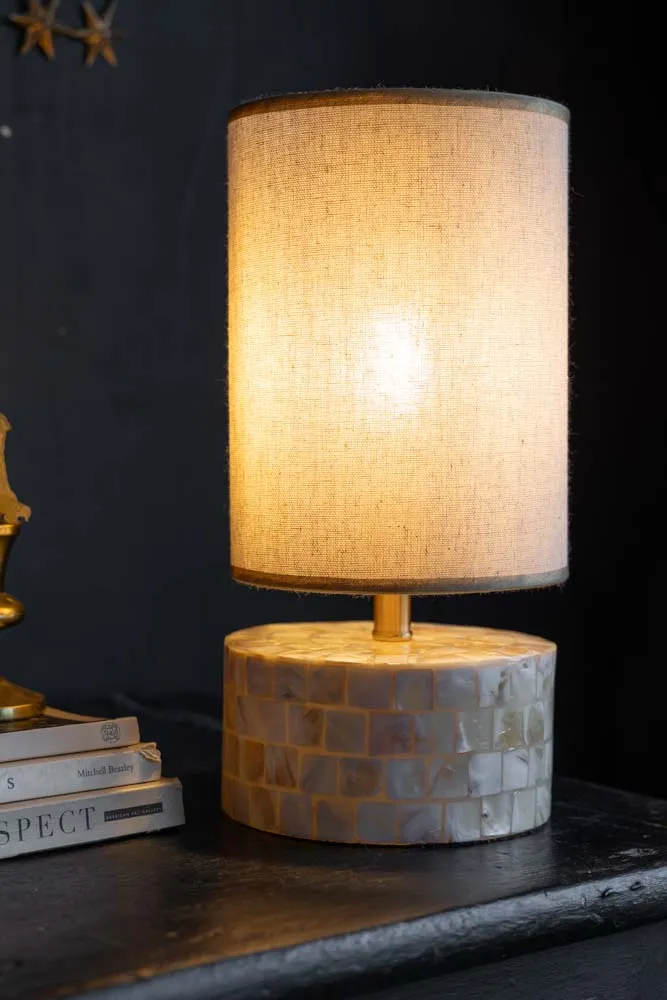 Beautiful Shell Table Lamp