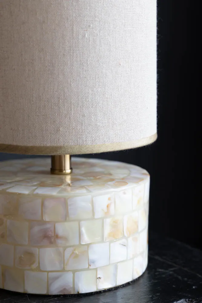 Beautiful Shell Table Lamp