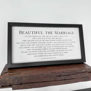 Beautiful The Marriage Sign