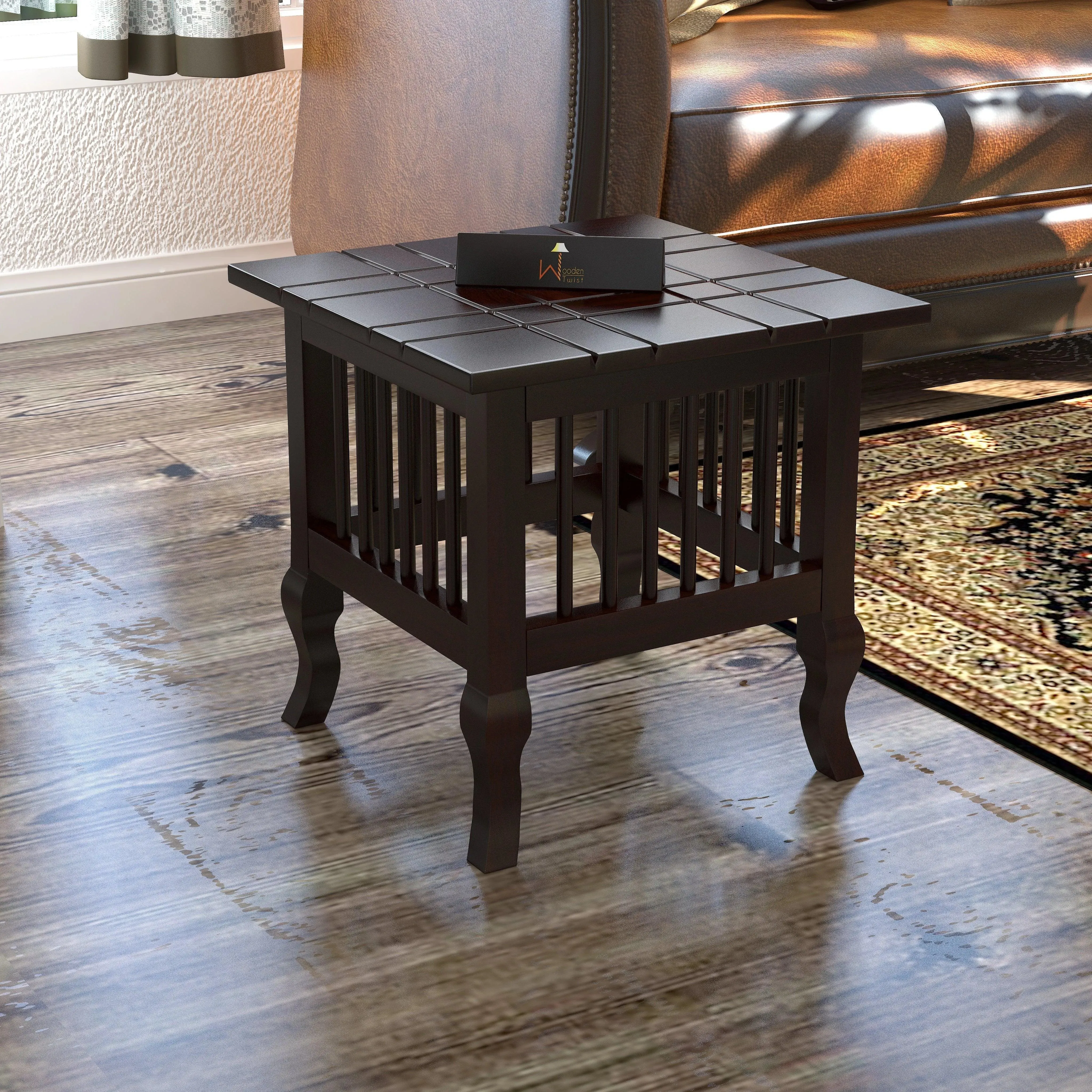 Beautiful Wooden End Table