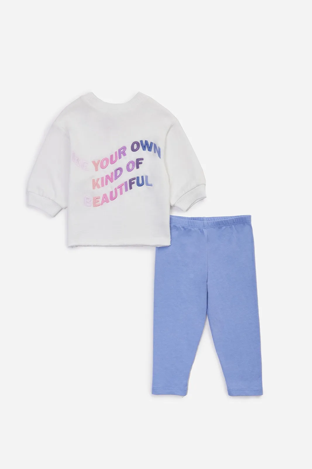 Beautiful You Sweatshirt Set