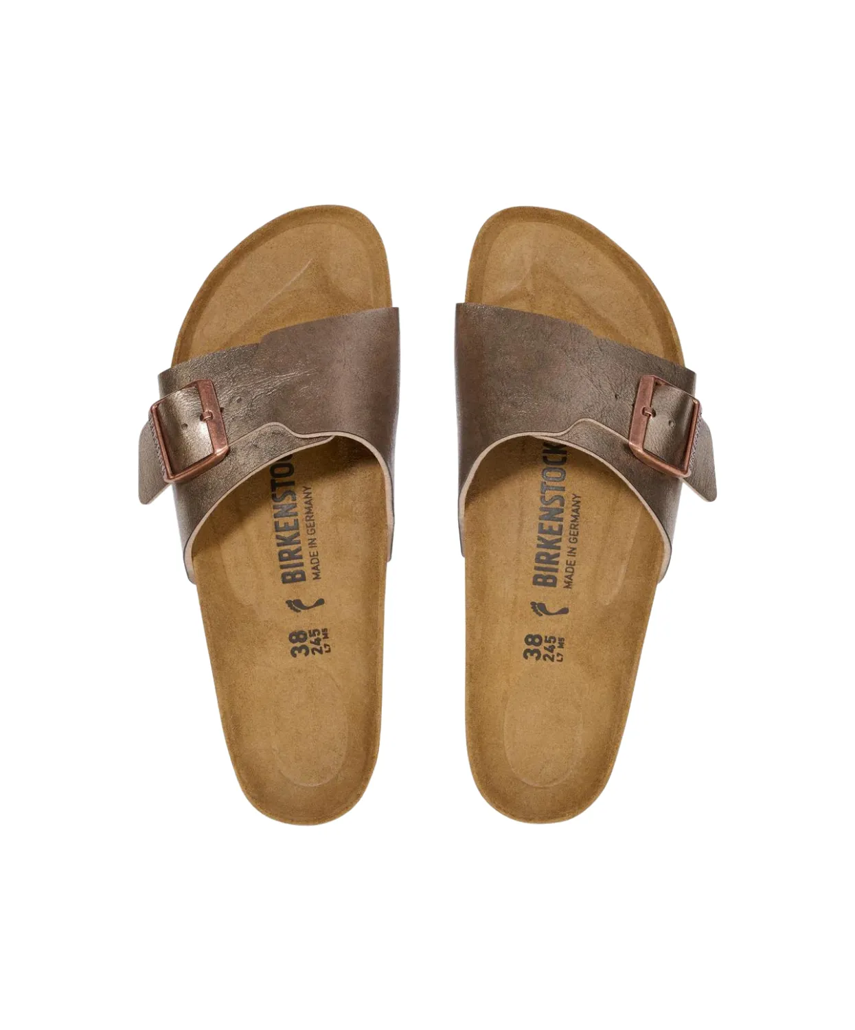 Birkenstock Catalina Birko-Flor Graceful Taupe Sandals