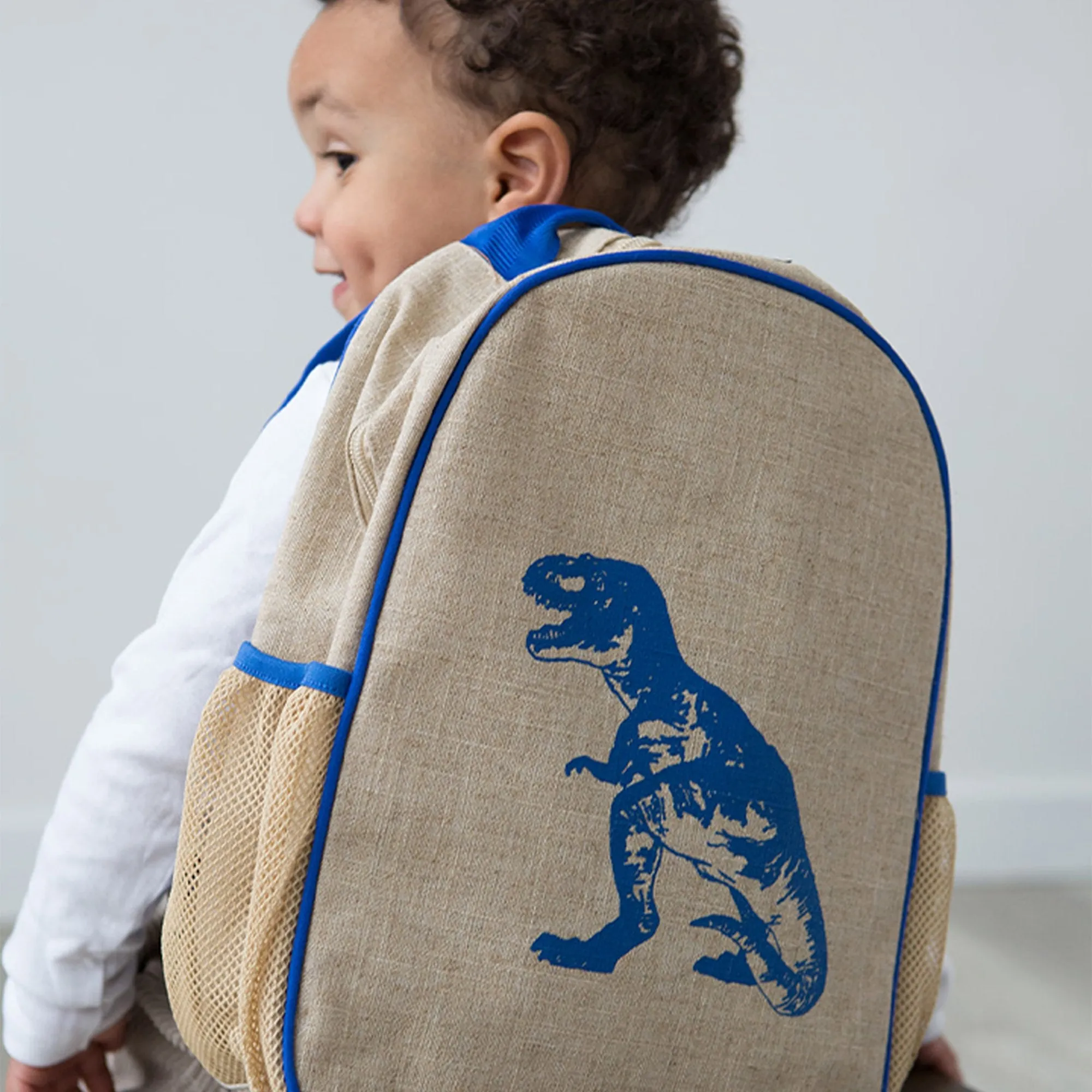 Blue Dino Toddler Backpack 藍色恐龍幼童背包