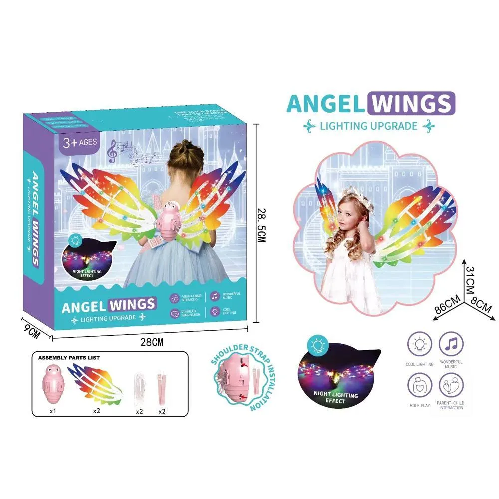 B/O Fantasy Princess Wings With Light