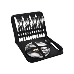 Camping Silverware Kit Cutlery Organizer Il45