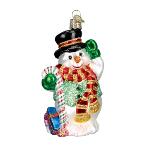 Candy Cane Snowman