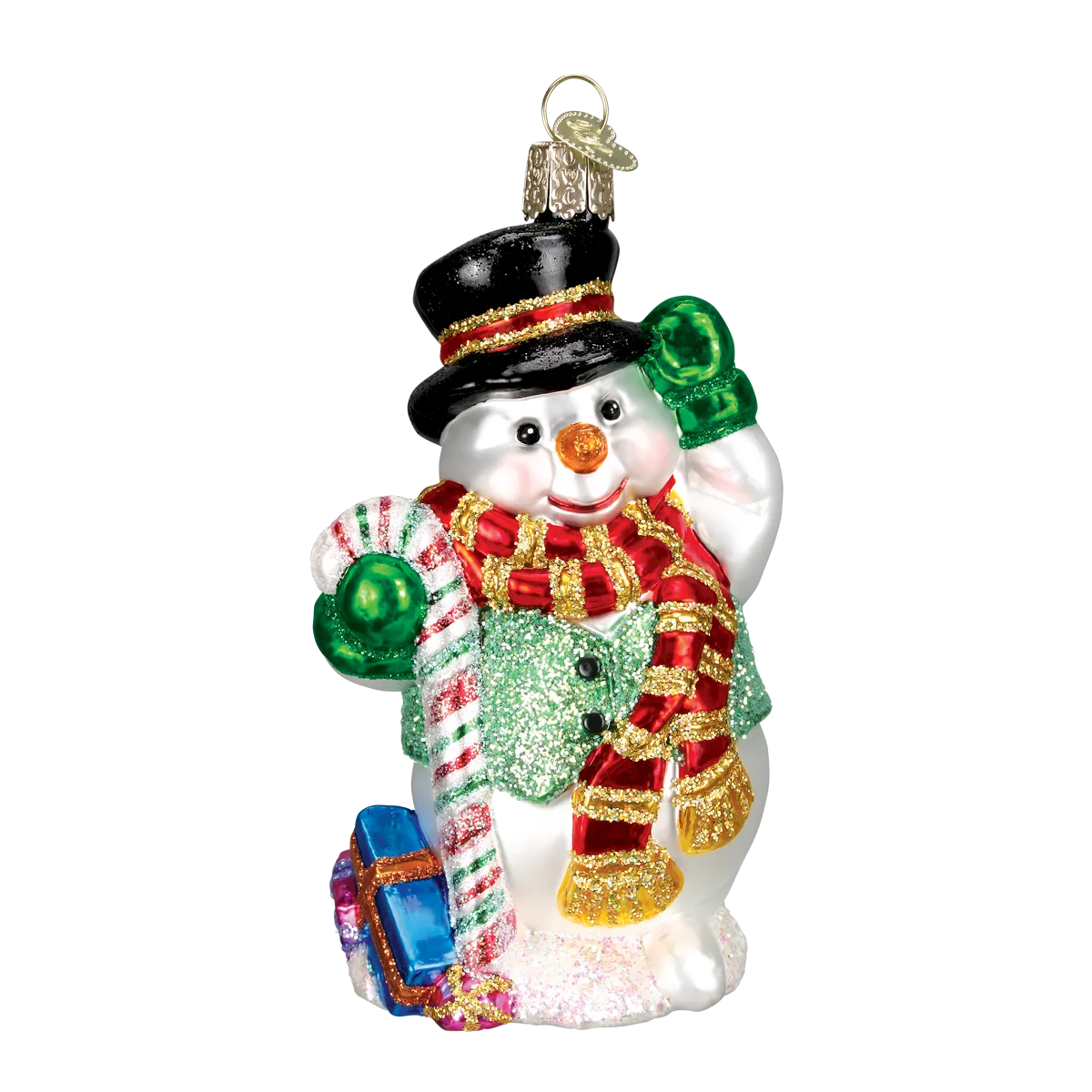 Candy Cane Snowman