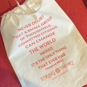 Change the World Drawstring