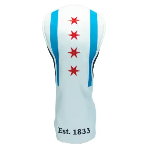 CMC Design Chicago Flag Driver Headcover