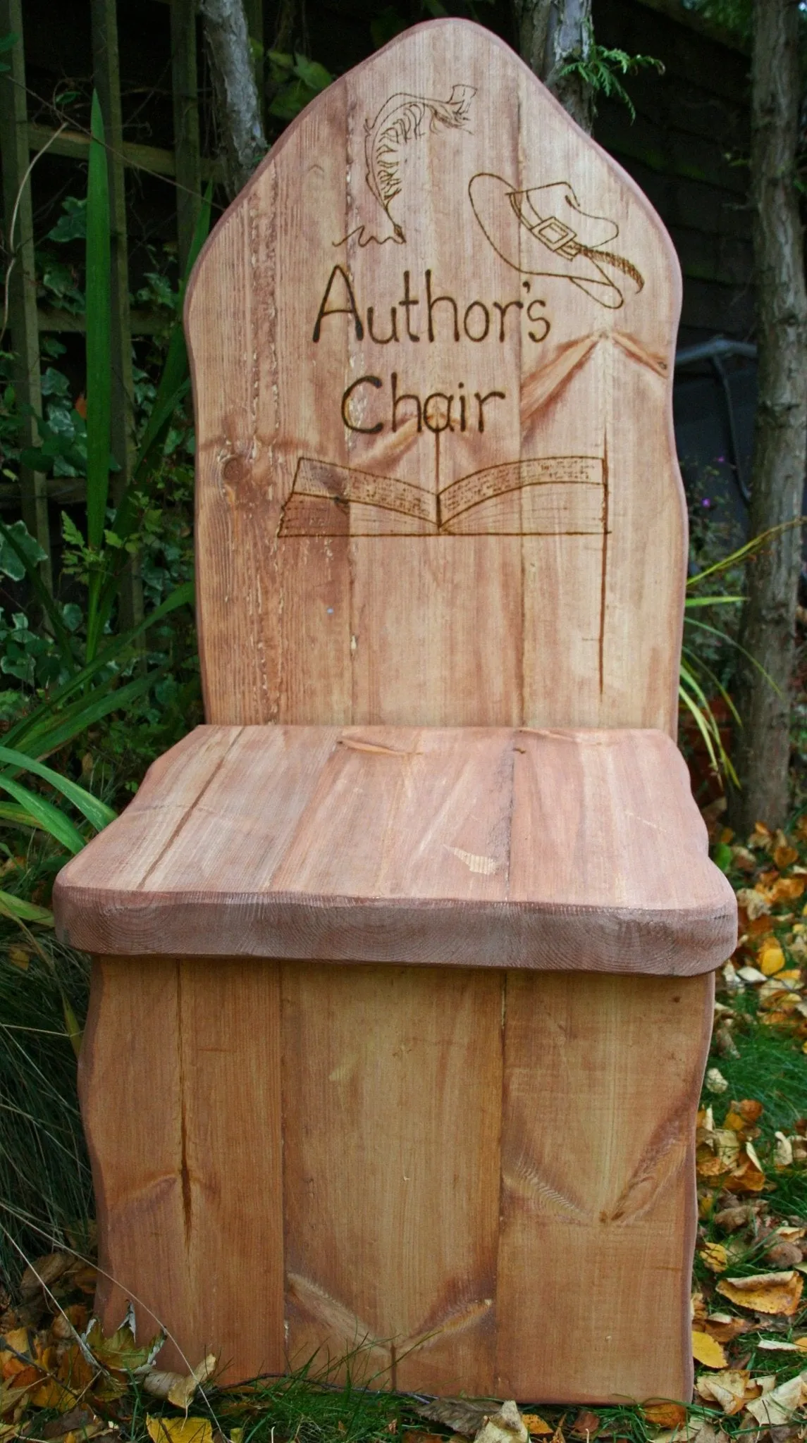 Cosy Burnished Authors Chair And Instructions 23294 (Direct Shipping Item)