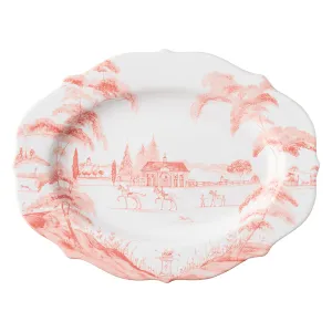 Country Estate 15" Platter - Petal Pink