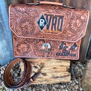 Custom Leather Briefcase