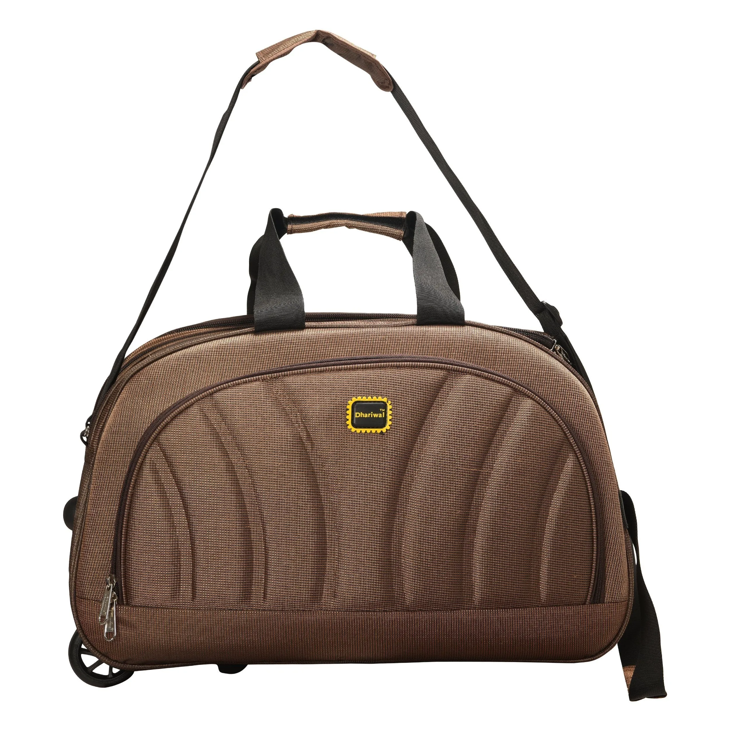 Dhariwal Rolling Duffle Bag [Size 22”] [Capacity(in L) 64L] [Model No. DB-702]