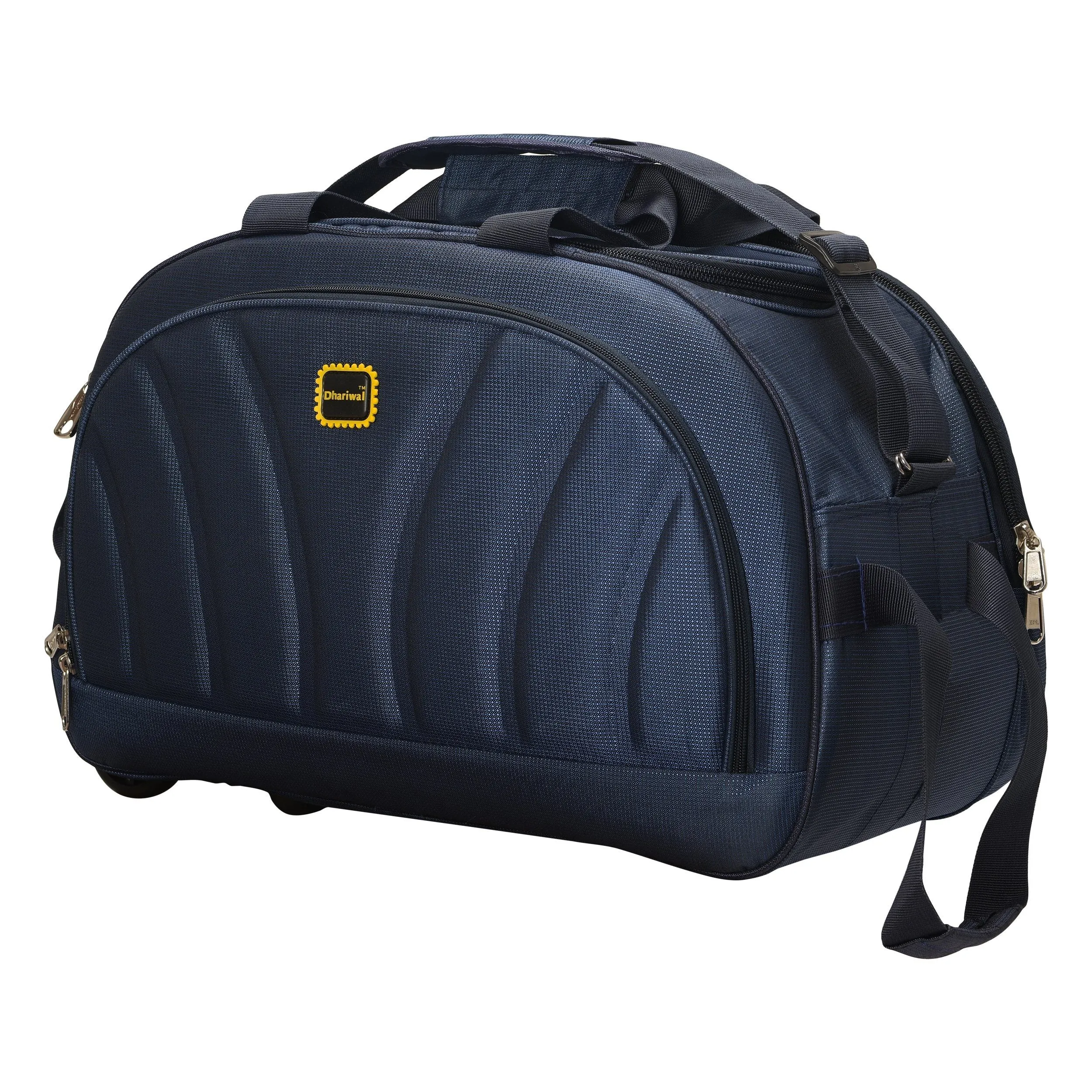 Dhariwal Rolling Duffle Bag [Size 22”] [Capacity(in L) 64L] [Model No. DB-702]