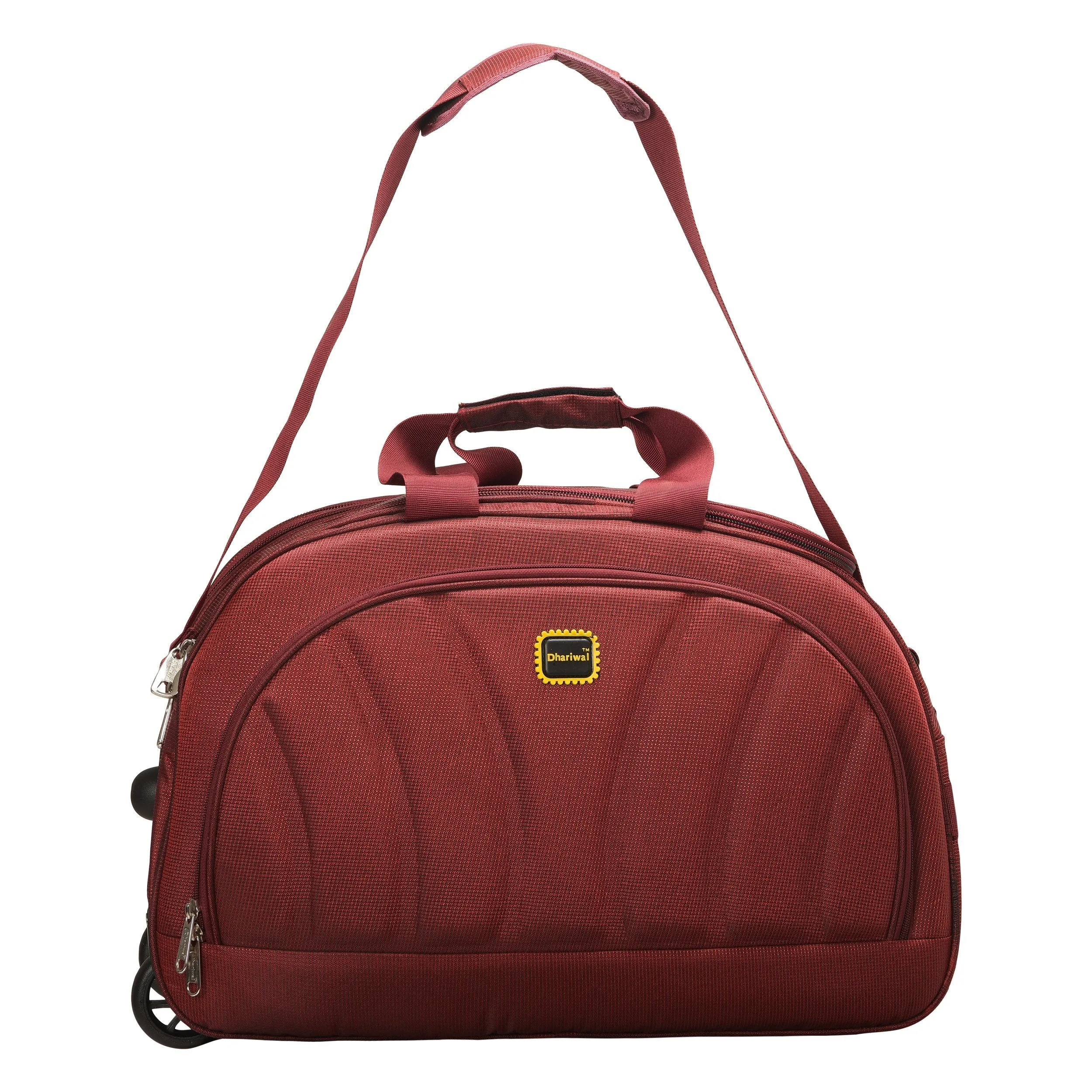 Dhariwal Rolling Duffle Bag [Size 22”] [Capacity(in L) 64L] [Model No. DB-702]