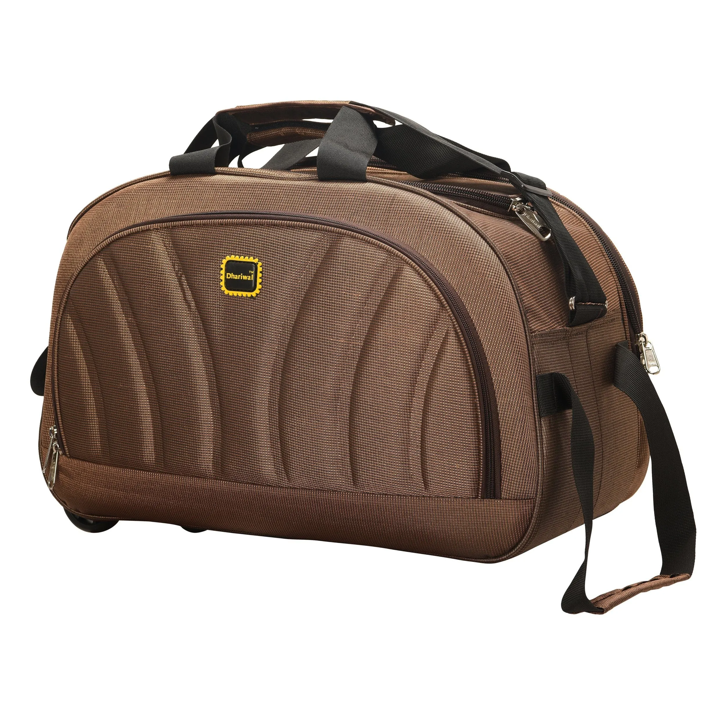 Dhariwal Rolling Duffle Bag [Size 22”] [Capacity(in L) 64L] [Model No. DB-702]