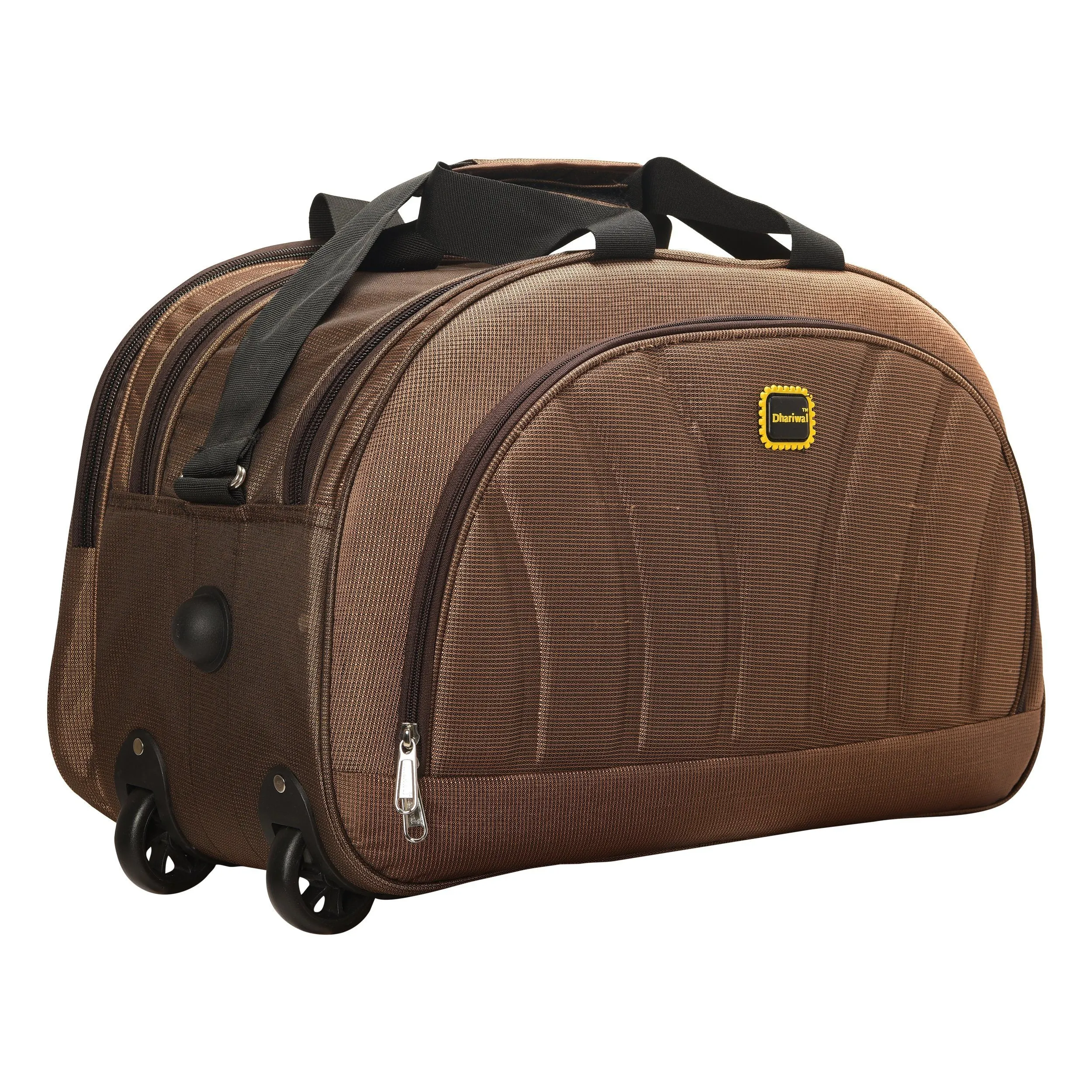 Dhariwal Rolling Duffle Bag [Size 22”] [Capacity(in L) 64L] [Model No. DB-702]