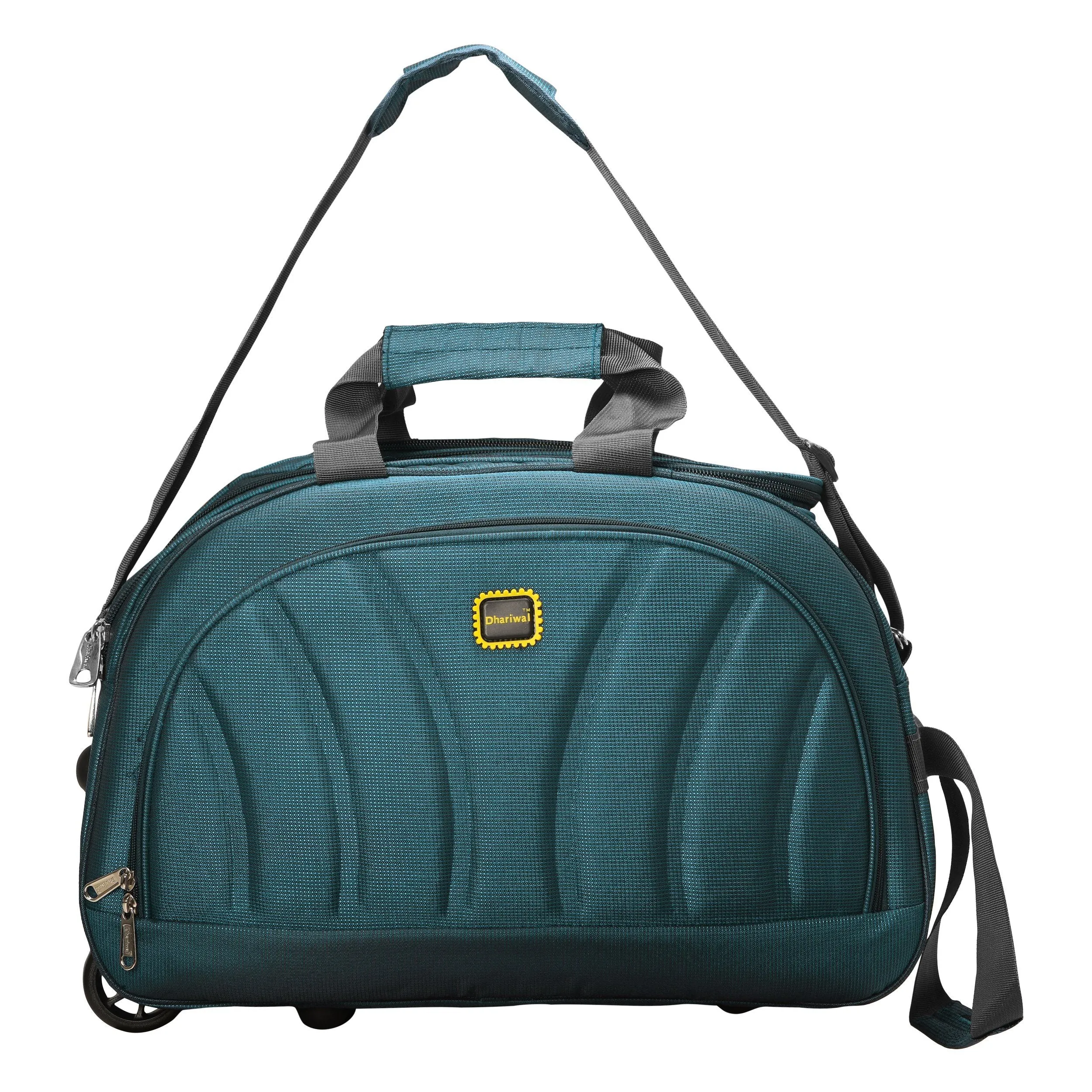 Dhariwal Rolling Duffle Bag [Size 22”] [Capacity(in L) 64L] [Model No. DB-702]