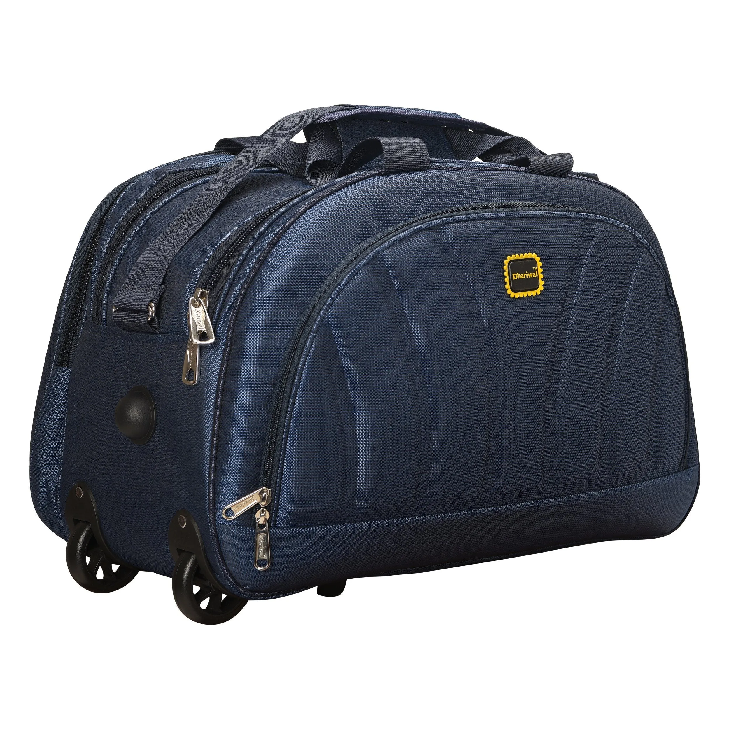 Dhariwal Rolling Duffle Bag [Size 22”] [Capacity(in L) 64L] [Model No. DB-702]