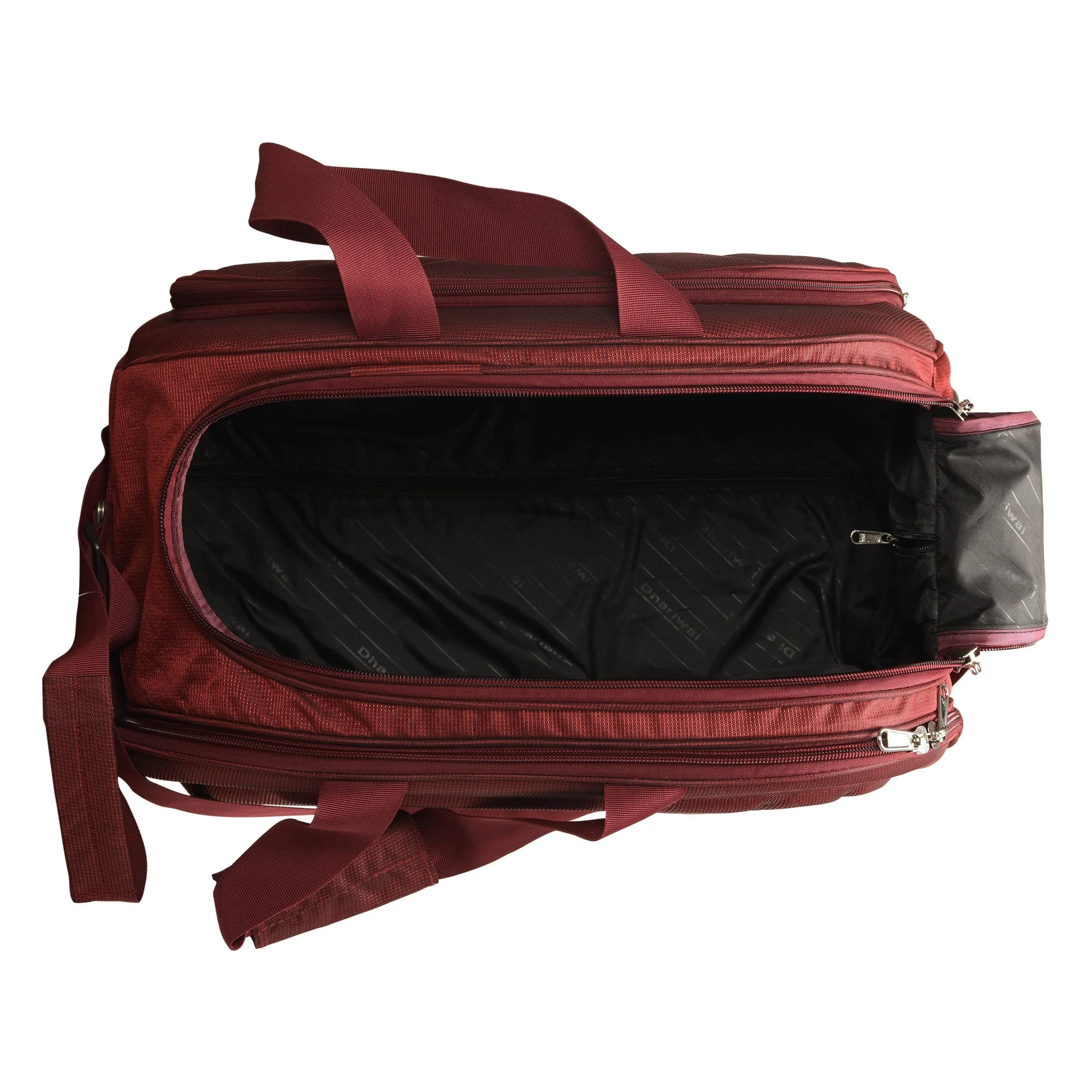 Dhariwal Rolling Duffle Bag [Size 22”] [Capacity(in L) 64L] [Model No. DB-702]