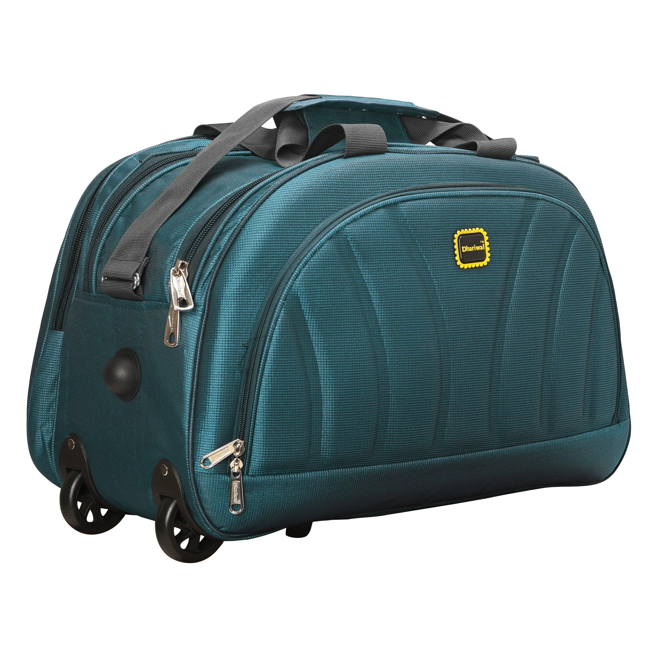 Dhariwal Rolling Duffle Bag [Size 22”] [Capacity(in L) 64L] [Model No. DB-702]