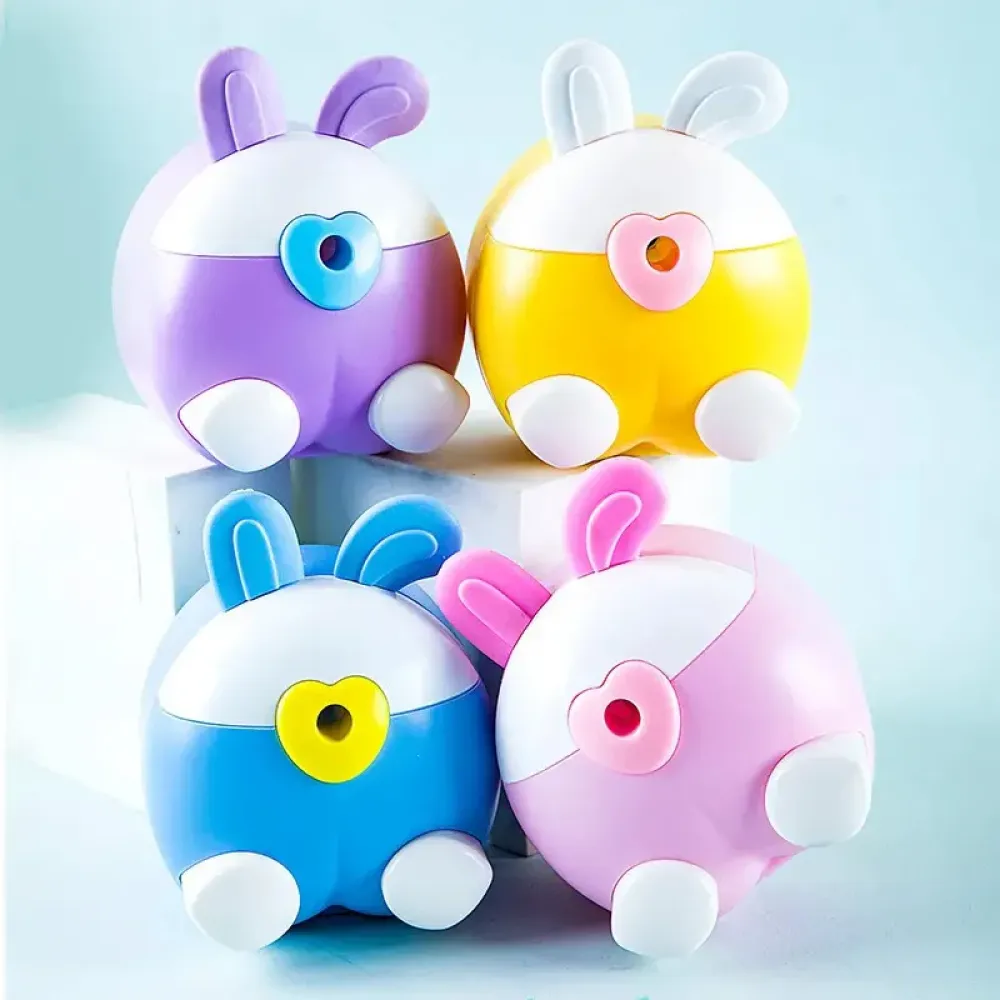 Durable Bunny Ear Mechanical Pencil Sharpener.