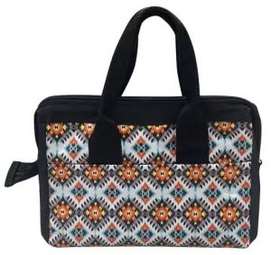 Durable nylon Aztec Print tote bag